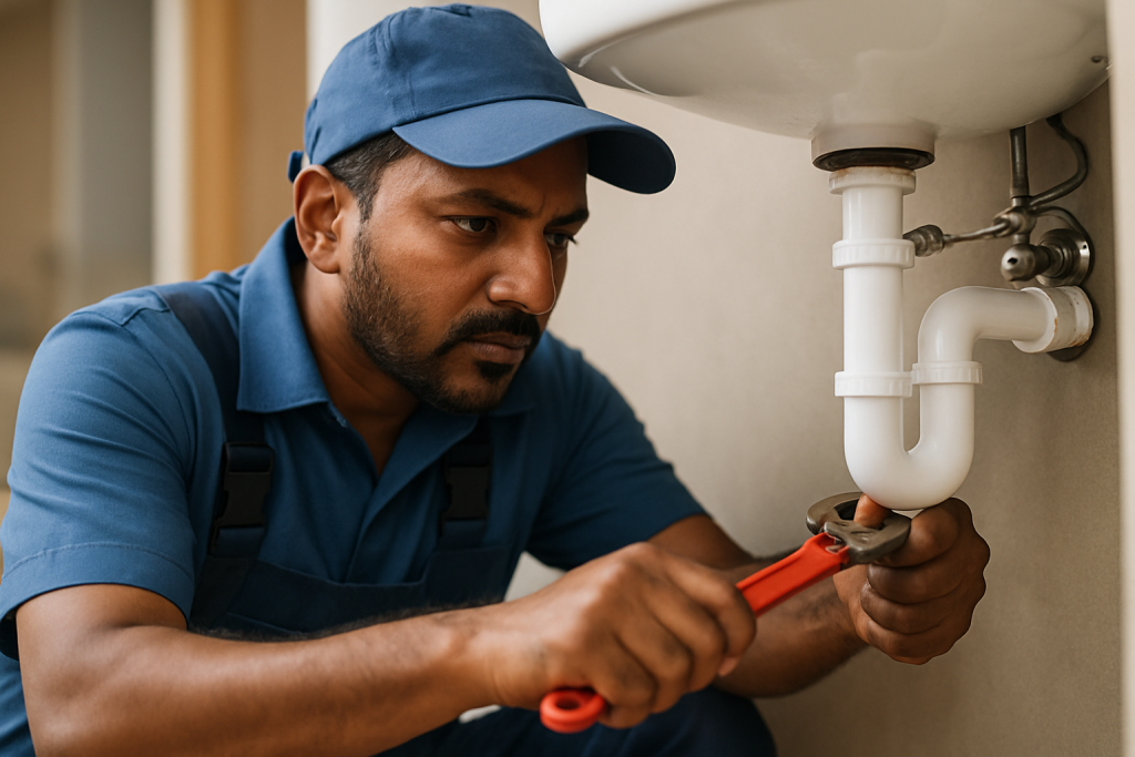 فني صحي هندي في الكويت – احتراف، دقة، وخدمة لا مثيل لها